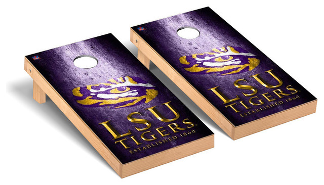 LSU Tigers Louisiana State 5 x 8 Tailgating Area Rug