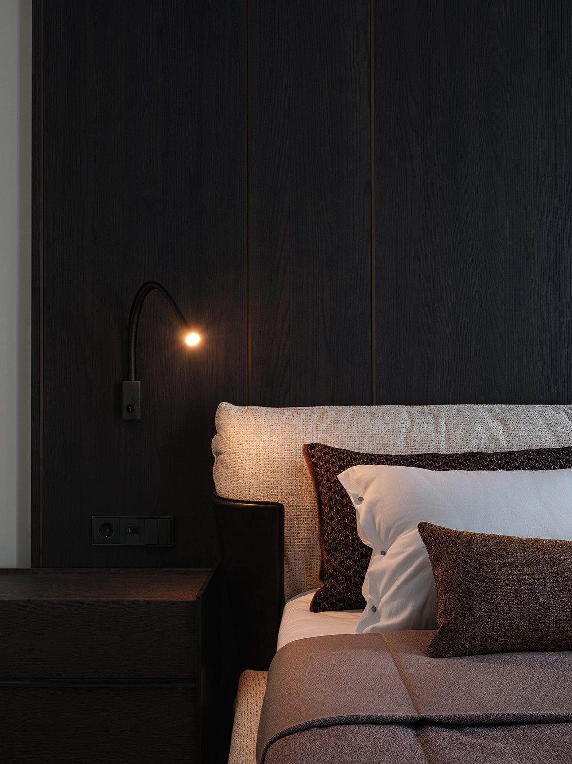 Монохромная квартира 90 м2 в центре Москвы