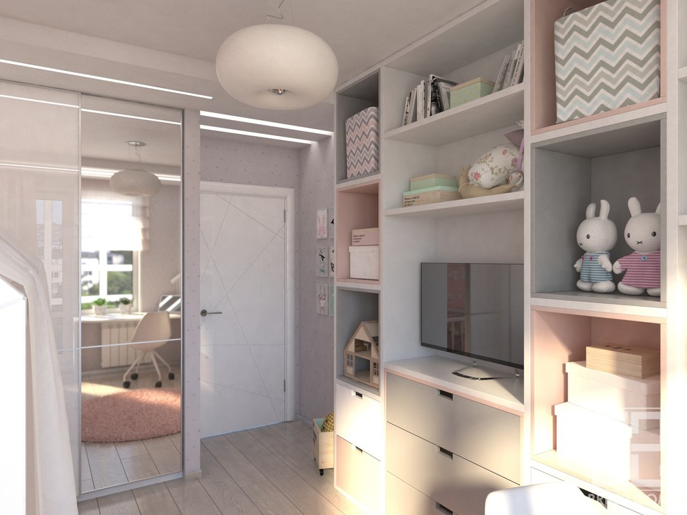 Проект интерьера квартиры в ЖК "Каскад"