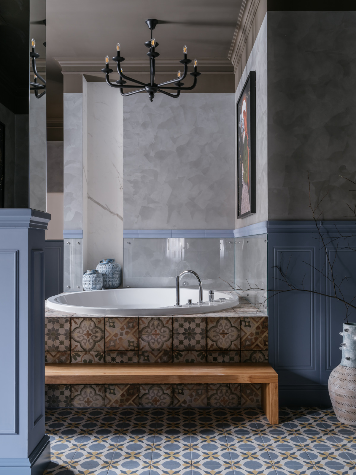 Стилизация загородного дома в КП Довиль