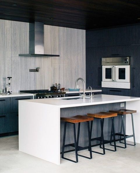 63 Stylish And Chic Masculine Kitchen Designs kueche