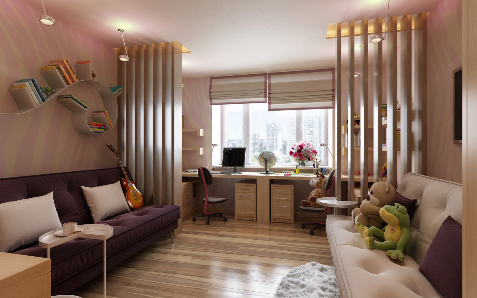 мягкий минимализм " ИЗ ВОЗДУХА И ДЕРЕВА"