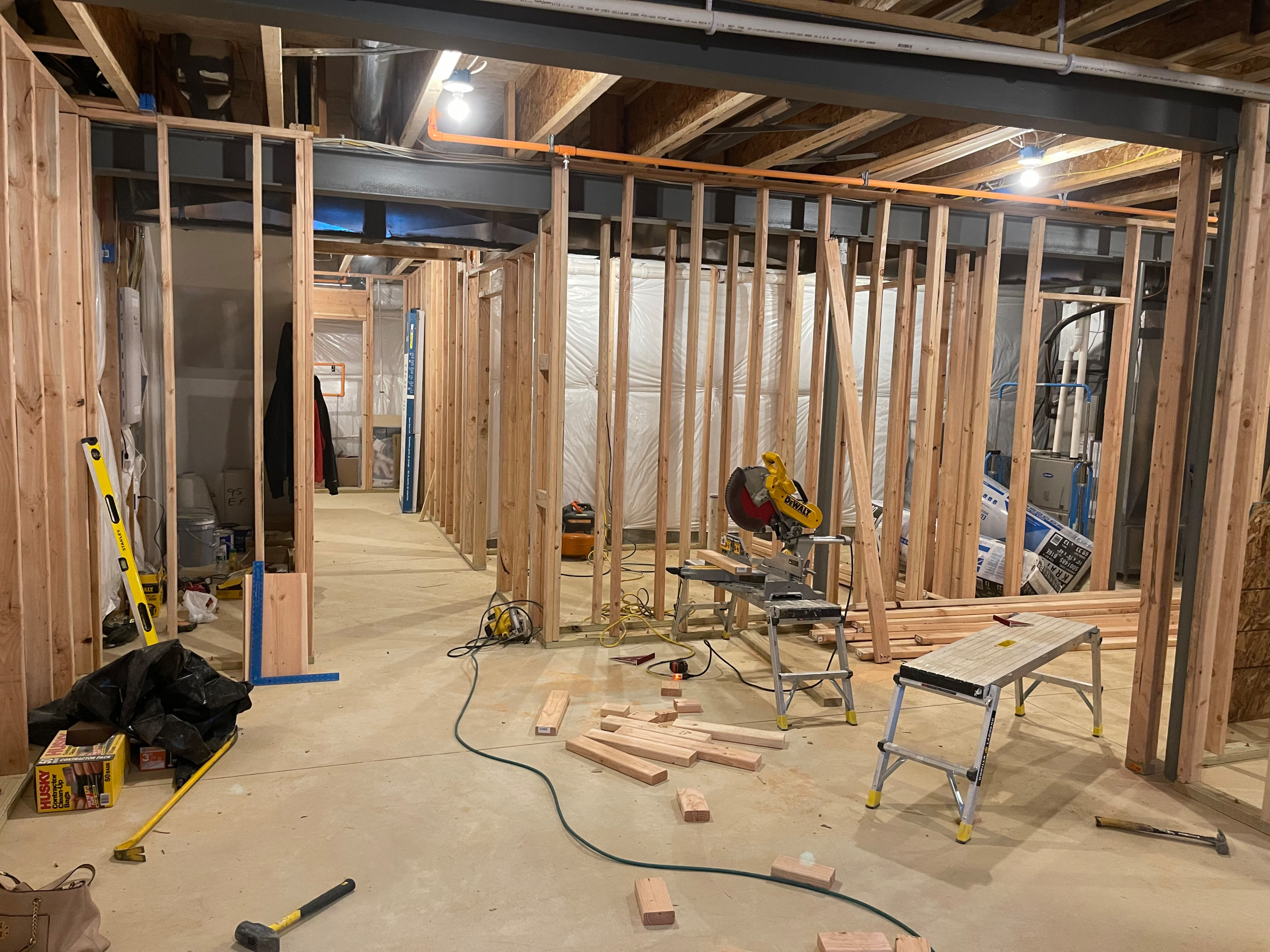 Basement construction!