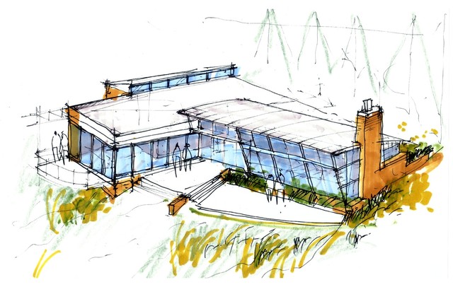 Long Beach Residence rendering