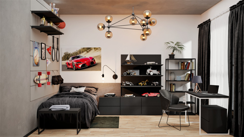 Стильная комната для мальчика