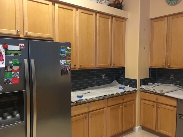 Ken's Painted Kitchen