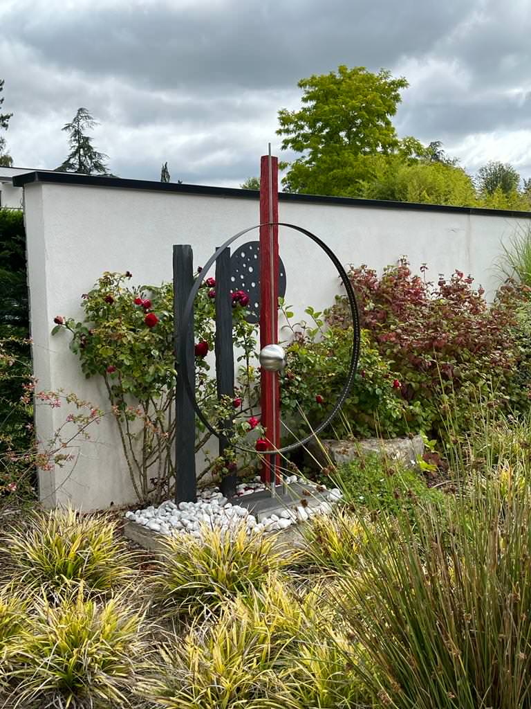 Jardin contemporain dans les Yvelines