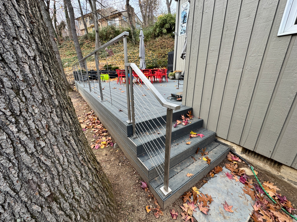 Riverdale, The Bronx, NY  oversized deck