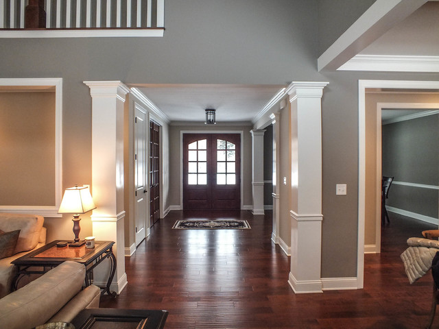 Custom Built Home October 2013 amerikansk-craftsman-entre