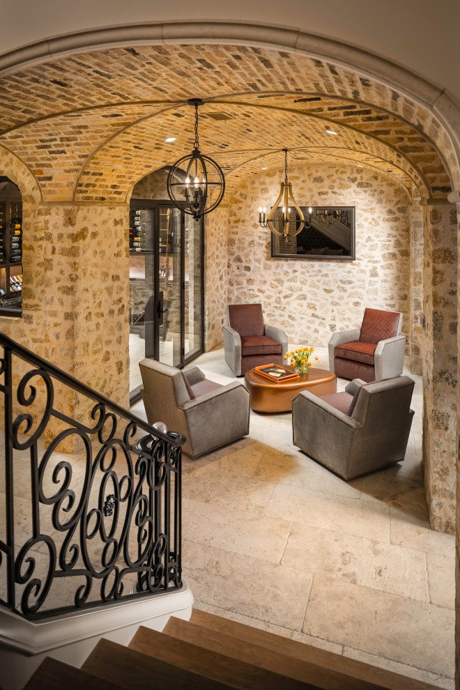 Vaquero Tuscan - Mediterranean - Wine Cellar - Dallas - by SCH Homes ...