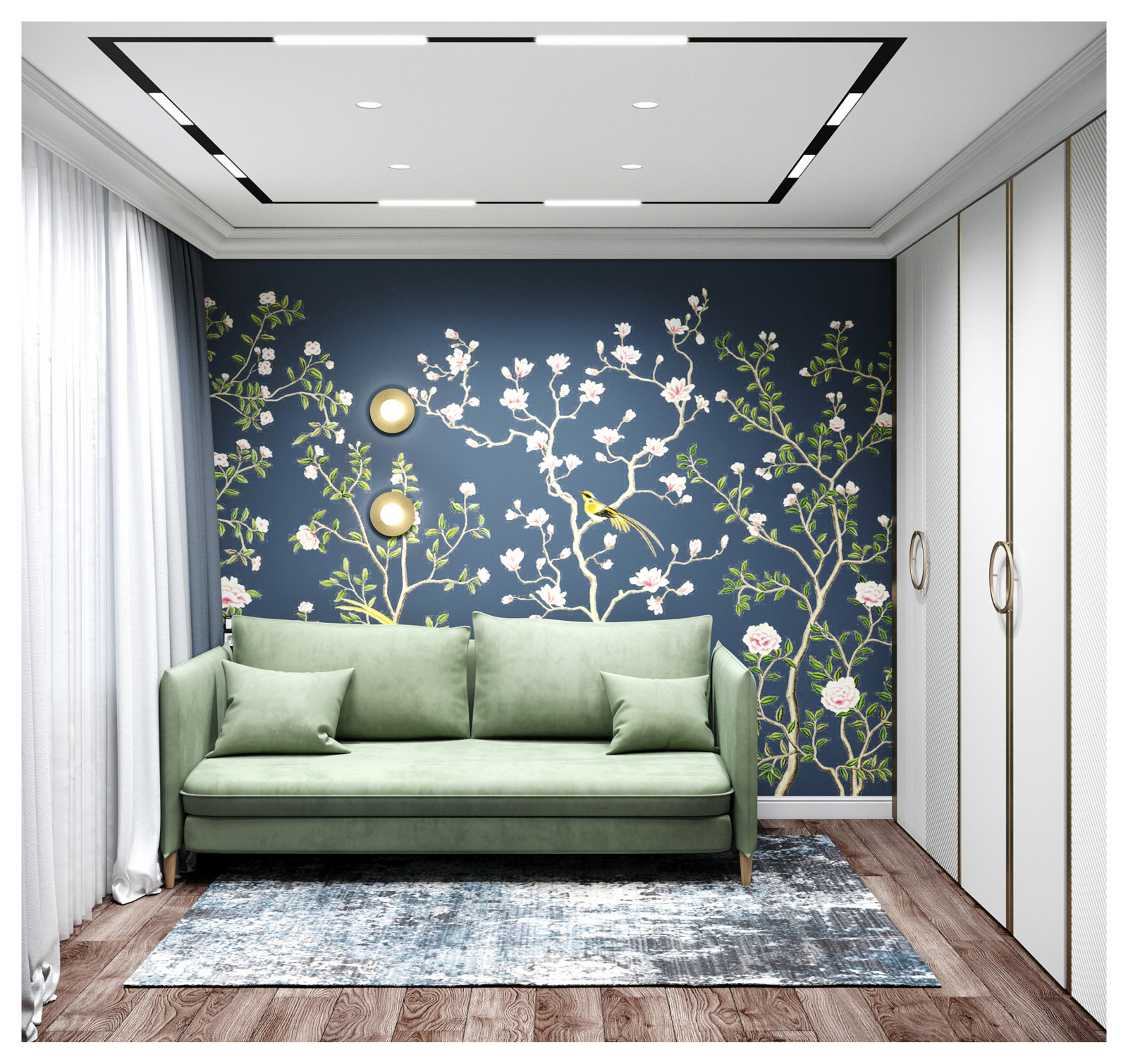 Квартира молодой девушки в Scandis