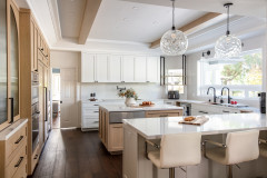 White-and-Wood Kitchen Packed With Smart Storage