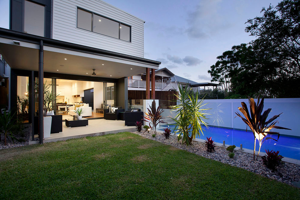 Modern exterior in Brisbane.
