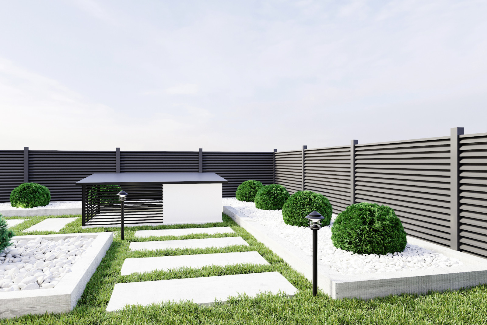 Ландшафтный дизайн. КП Клязьминский парк