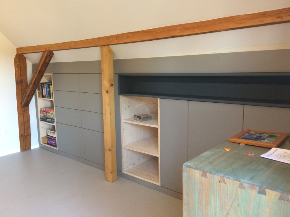 This is an example of a mid-sized contemporary kids' room in Other.