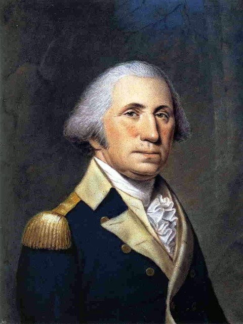 Large 12x18 General George Washington Painting US Military Real Canvas Art Print