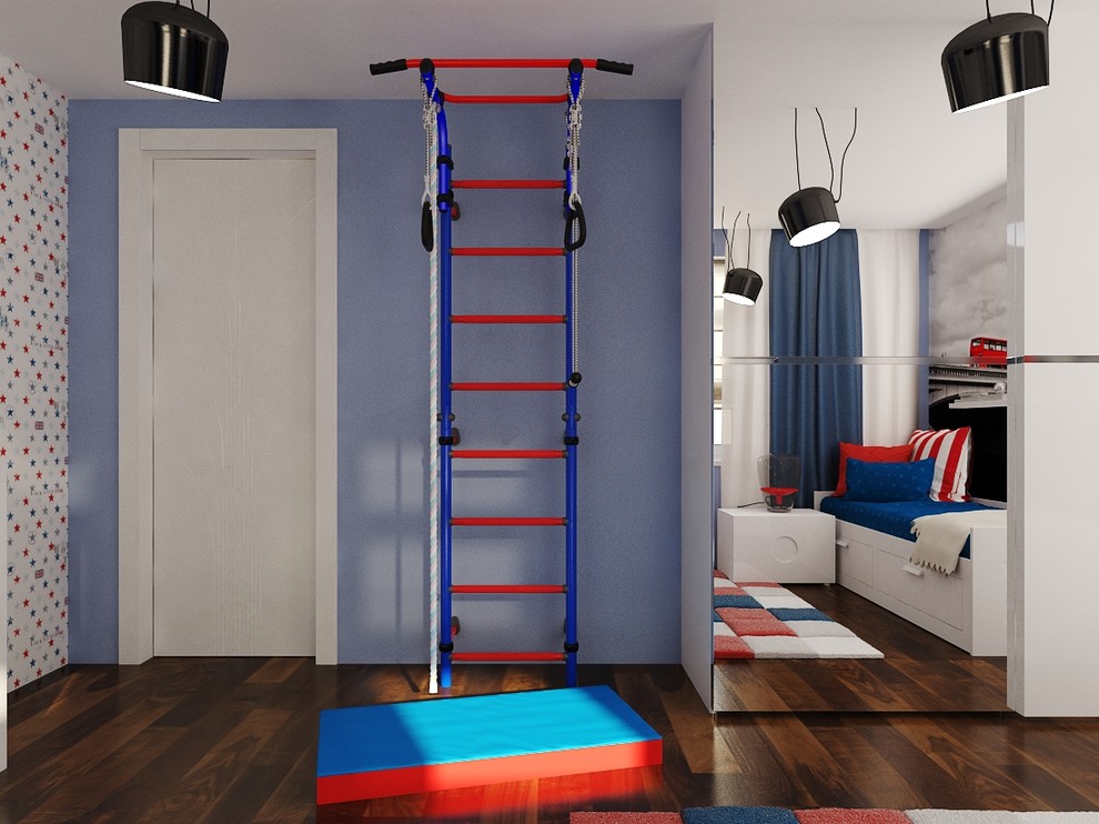 Дизайн интерьера загородного дома, п. Володарский