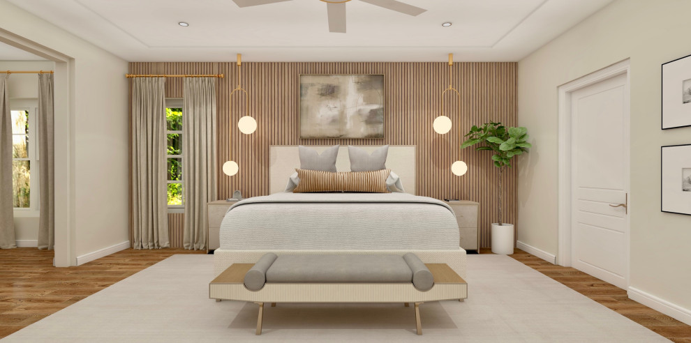 Wickham Residence - Primary Bedroom & Bathroom