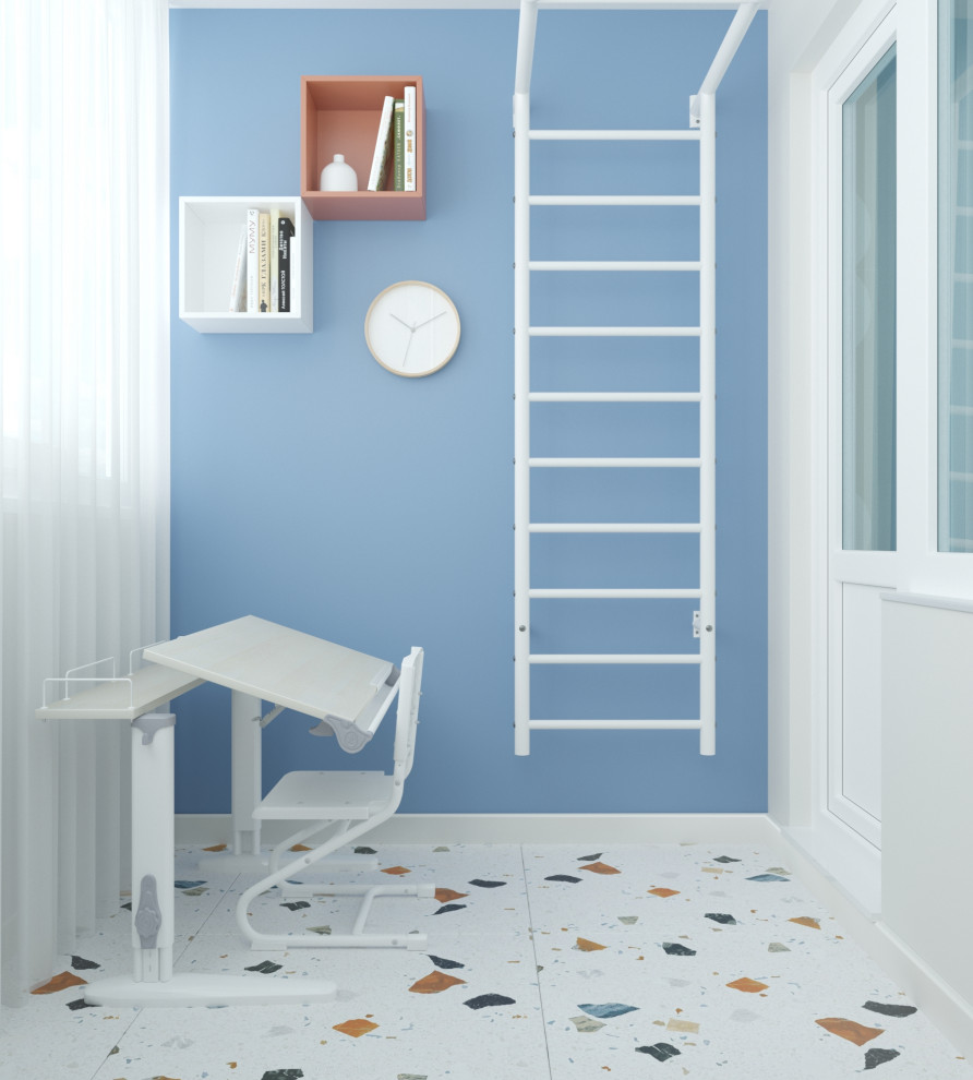 Интерьер с нотками ретро