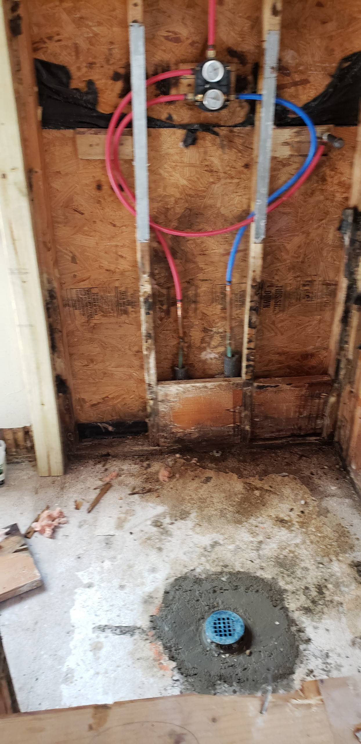 Water Damage shower