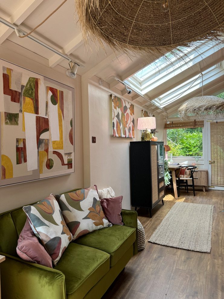 Victorian Home Office and Family Room