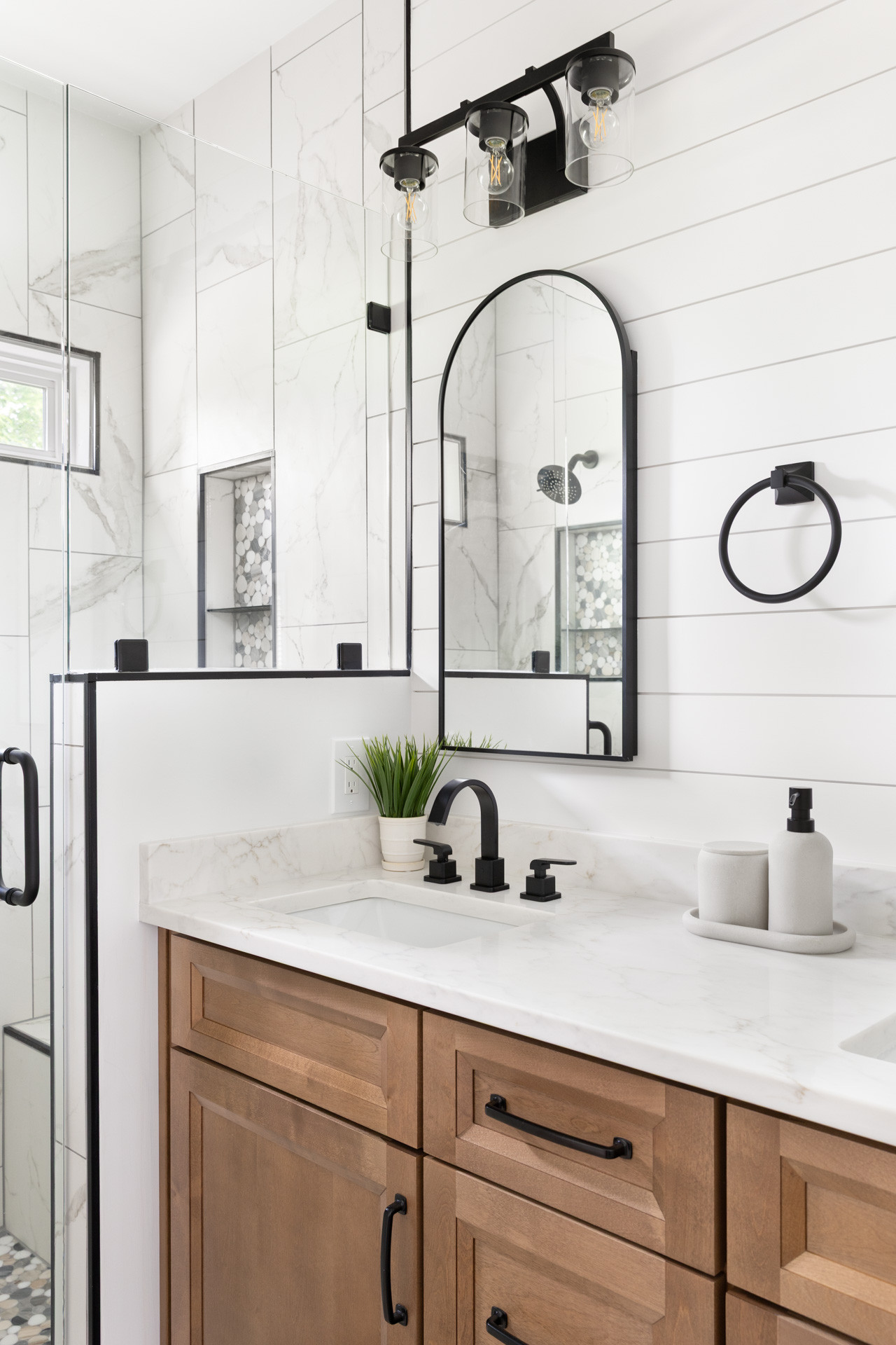 Farmhouse / Coastal Bathroom Remodel Apex, NC