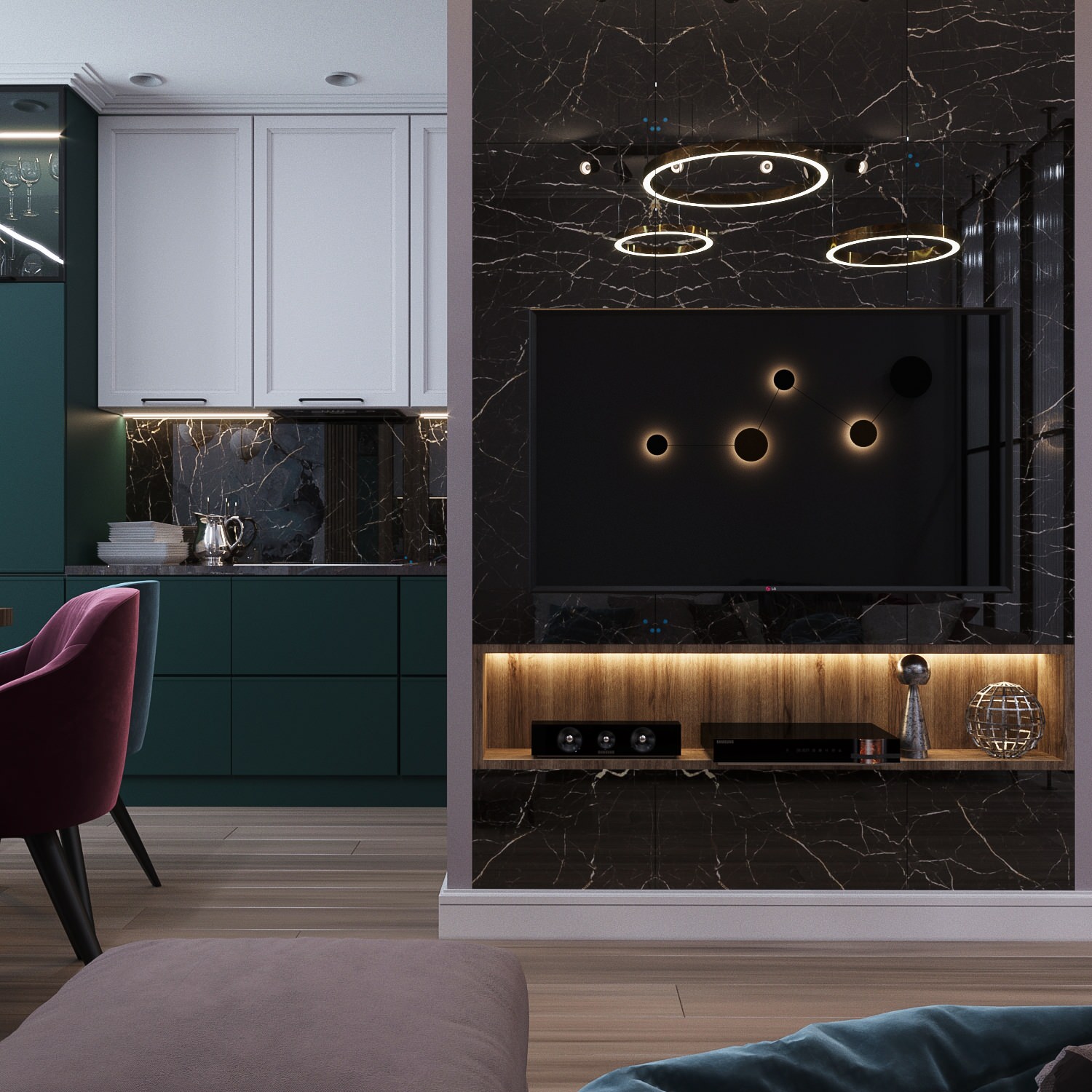 Четырехкомнатная квартира в ЖК "21 век", г.Казань