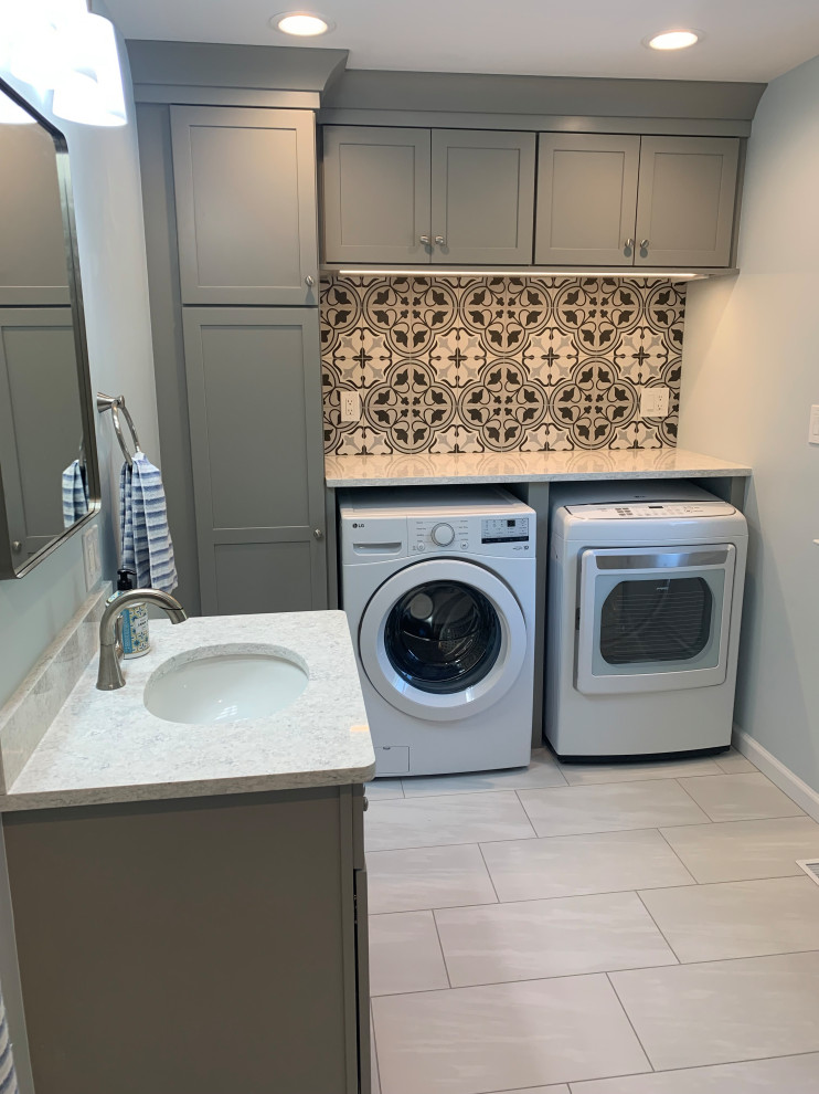 The H Residence Laundry & Bathroom Remodel