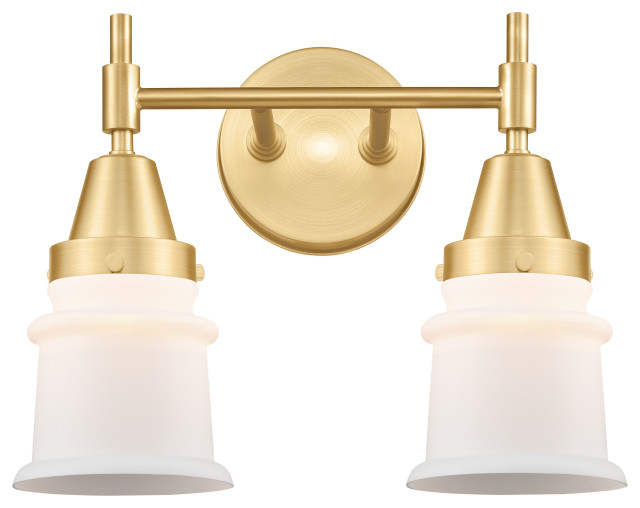 Innovations 4472WSGG181S 2Light Bath Vanity Light, Satin Gold