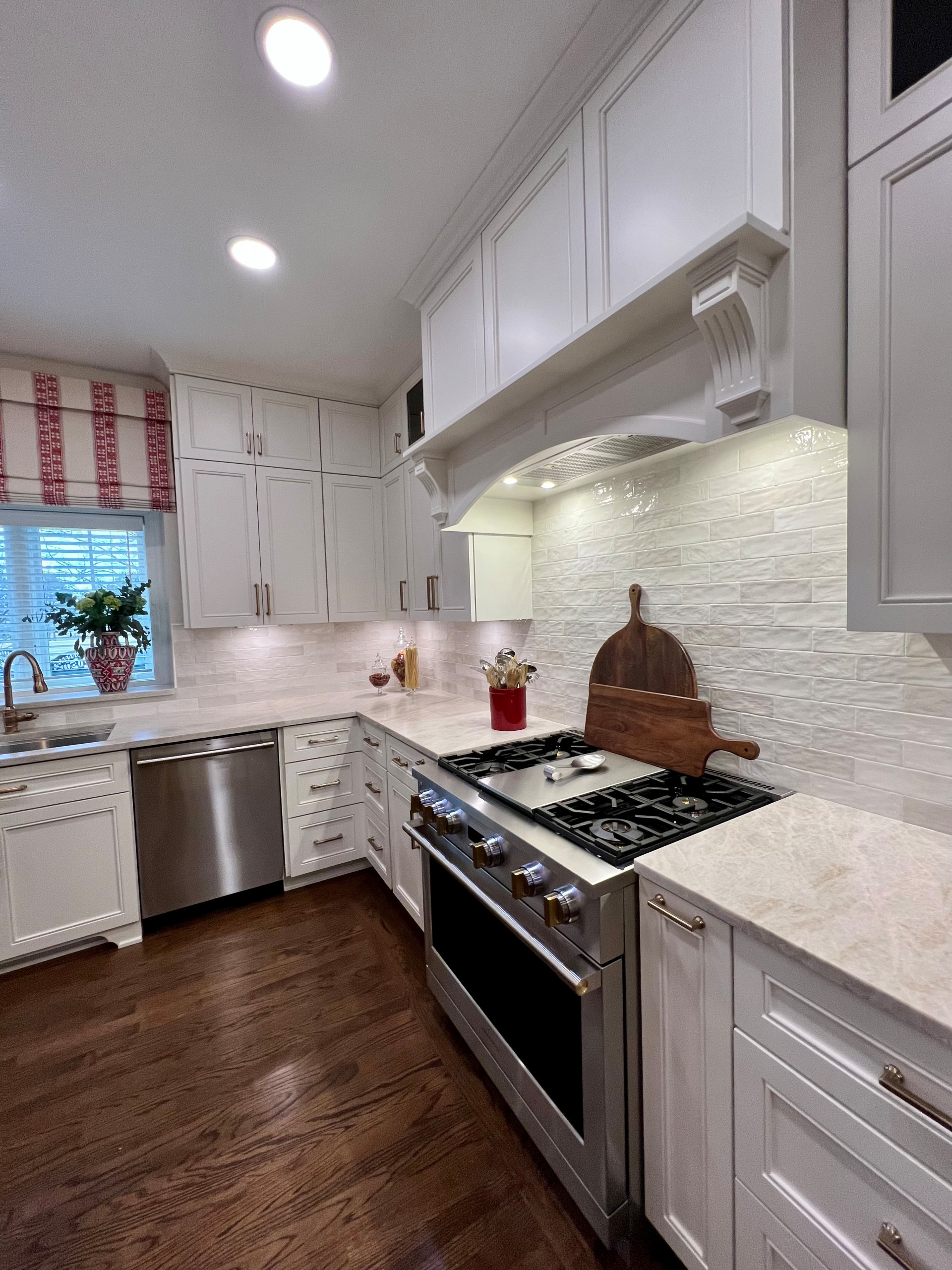 Classic White Kitchen Remodel