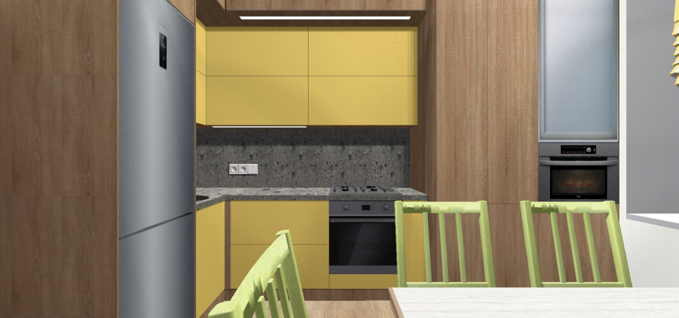 Приглушенная мята, оливки и солнце