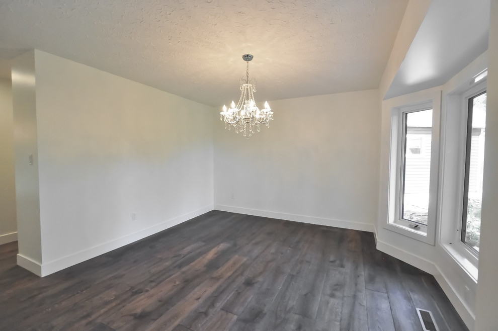Home design - transitional home design idea in Edmonton