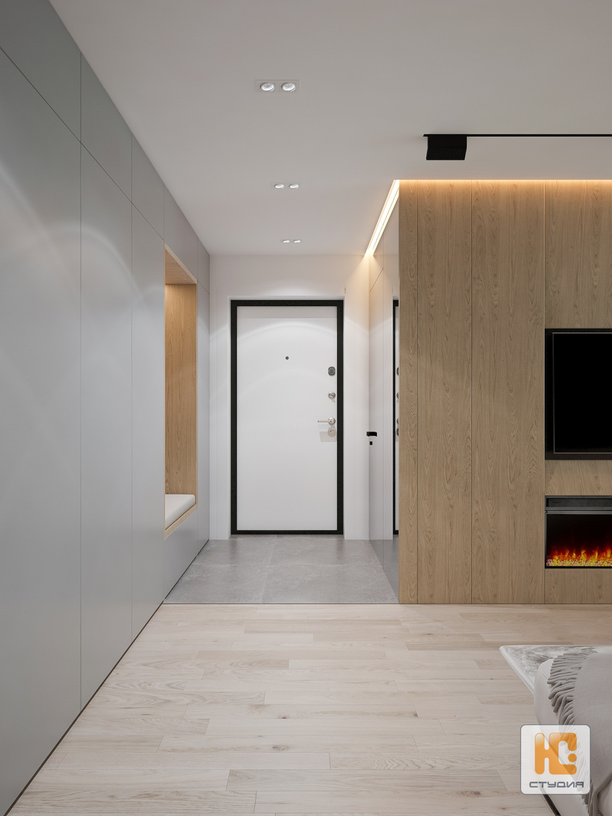 Дизайн-проект квартиры 84.00 м/кв