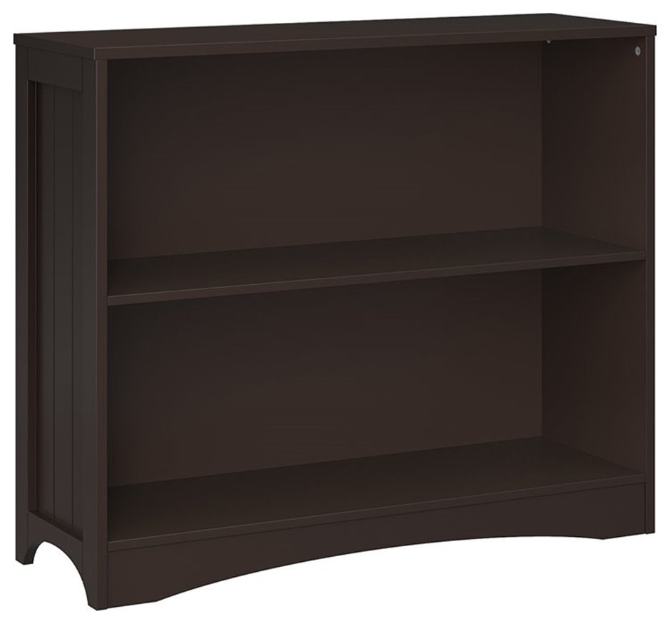 RiverRidge Horizontal Traditional Wood Kids Bookcase in Espresso