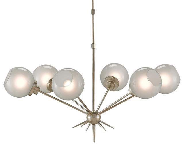 Bellanca Modern Silver Leaf Glass Burst Chandelier View In Your Bellanca Modern Silver Leaf Glass Burst Chandelier Chandeliers