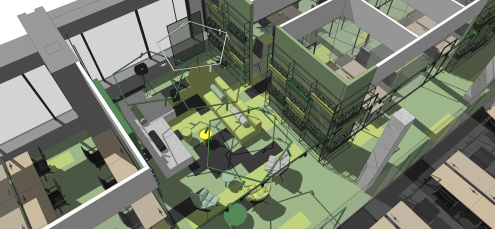 коворкинг в зелени