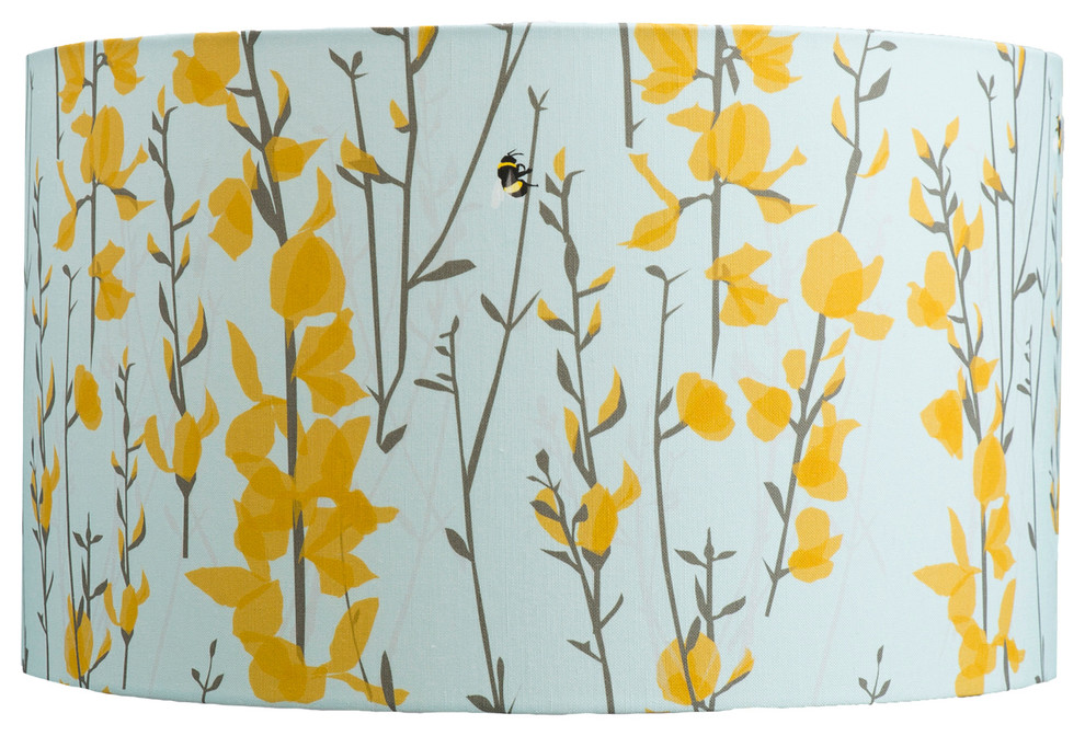 Broom and Bee Sky Lampshade, Small