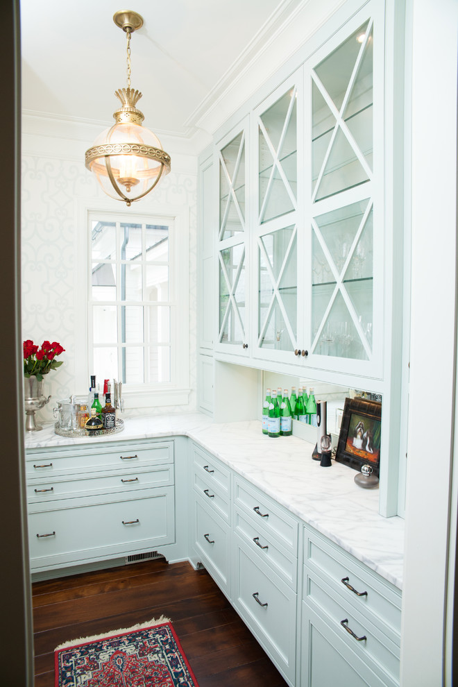 Kitchen - transitional kitchen idea in Atlanta