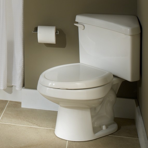 American Standard Titan Pro Right Height Round Triangle Toilet