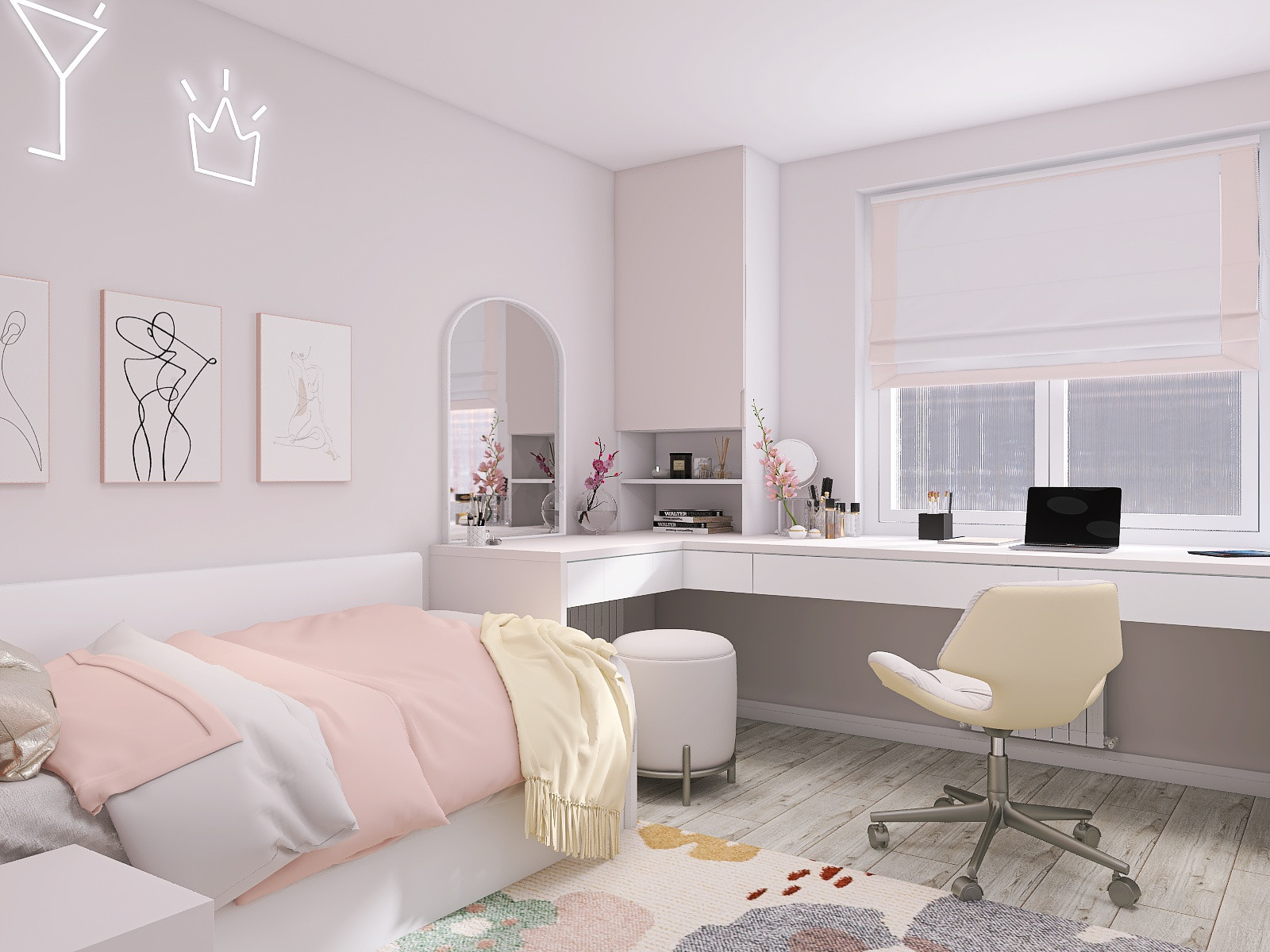 г. Саратов, детская для 2-ух принцесс 18 кв.м.