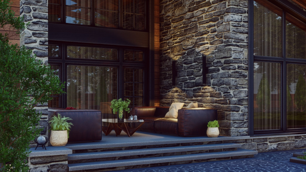 Дом с стиле Шале