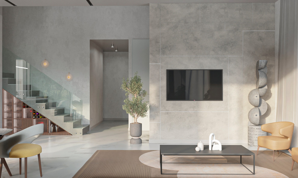 Дизайн опенспейса в Израиле 1 вариант