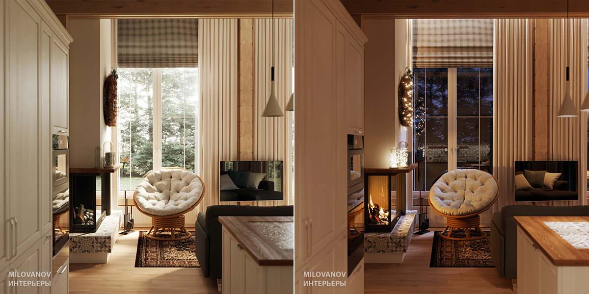 ДОМ ИЗ КЛЕЕНОГО БРУСА