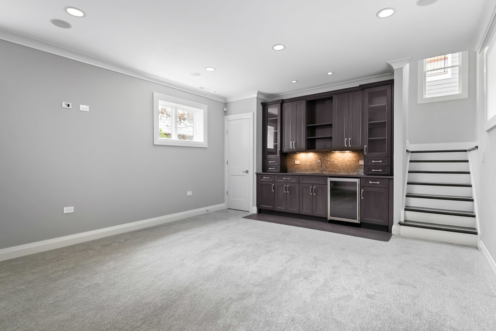 Roscoe Village Chicago New Construction Home Contemporary Chicago