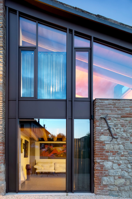 Casa a Asolo rustik-fasad