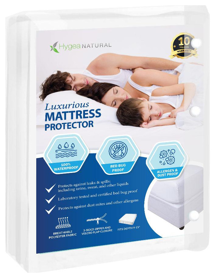 Luxurious Bed Bug Mattress Cover Queen Size 60X809-15