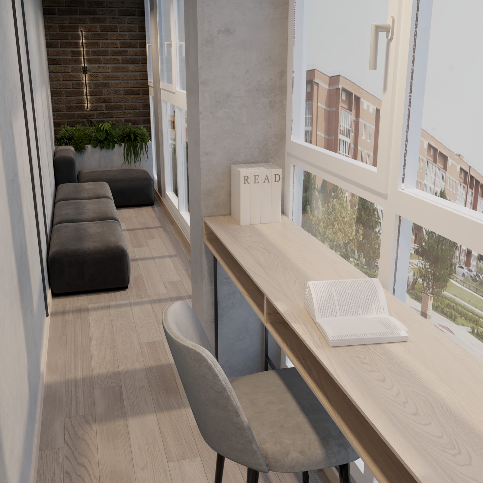 Двухуровневая квартира Лофт