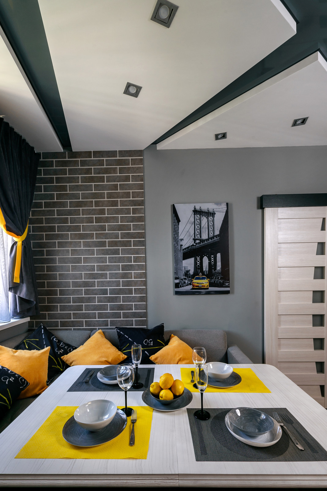 Интерьер 3х-комнатной квартиры