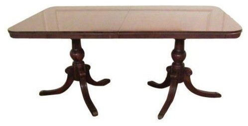 Vintage Drexel Duncan Phyfe Mahogany Dining Table Traditional Vintage Drexel Duncan Phyfe Mahogany Dining Table