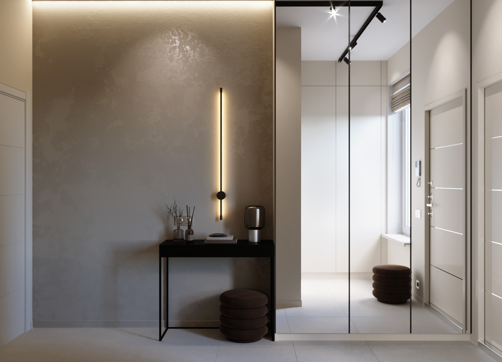 Проект квартиры в Москве 78 м2